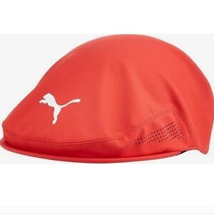 NWT Men's Puma Cobra Tour Red with White Logo Driver Cap